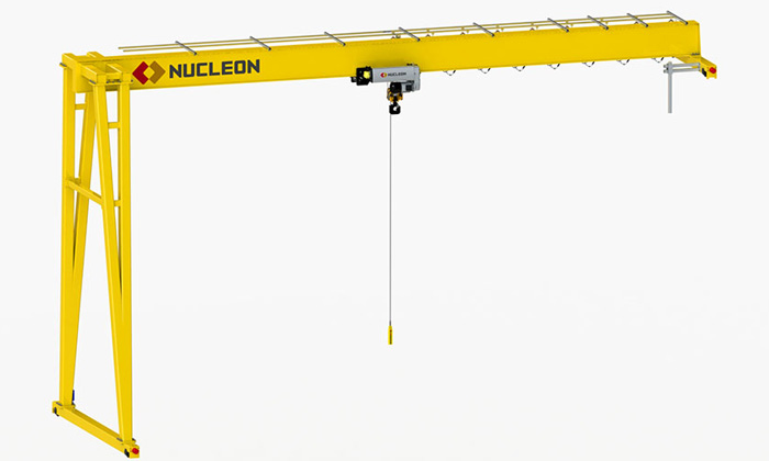 BMH Electric Hoist Semi-gantry Crane 1