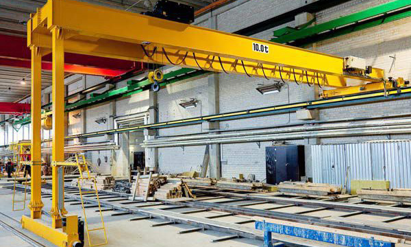 BMH Electric Hoist Semi-gantry Crane 3