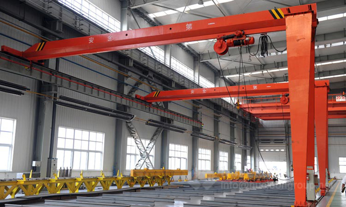 BMH Electric Hoist Semi-gantry Crane 4