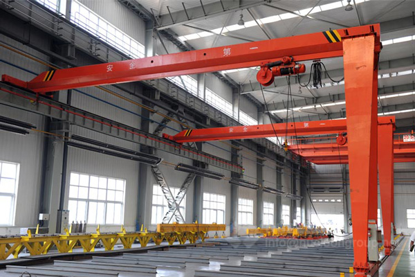BMH Electric Hoist Semi-gantry Crane