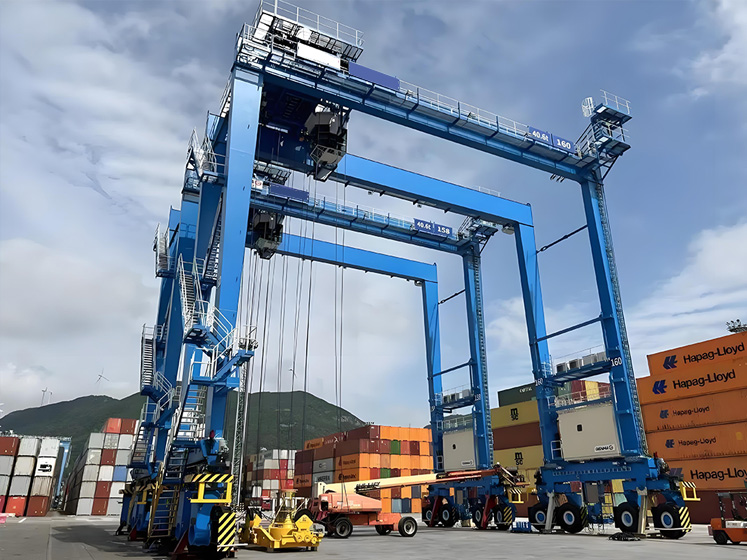 RTG /Rubber-tired Container Gantry Crane